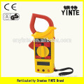 China factory Clamp type digital multimeter with New ABS plastic and CE certification
